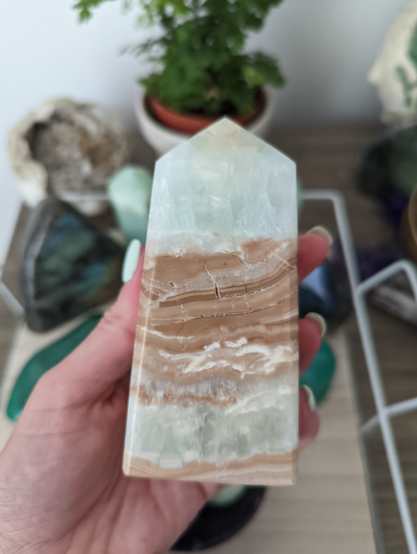 Carribean calcite tower-large
