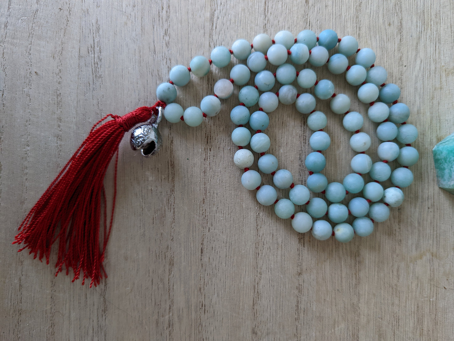 Amazonite mini mala.