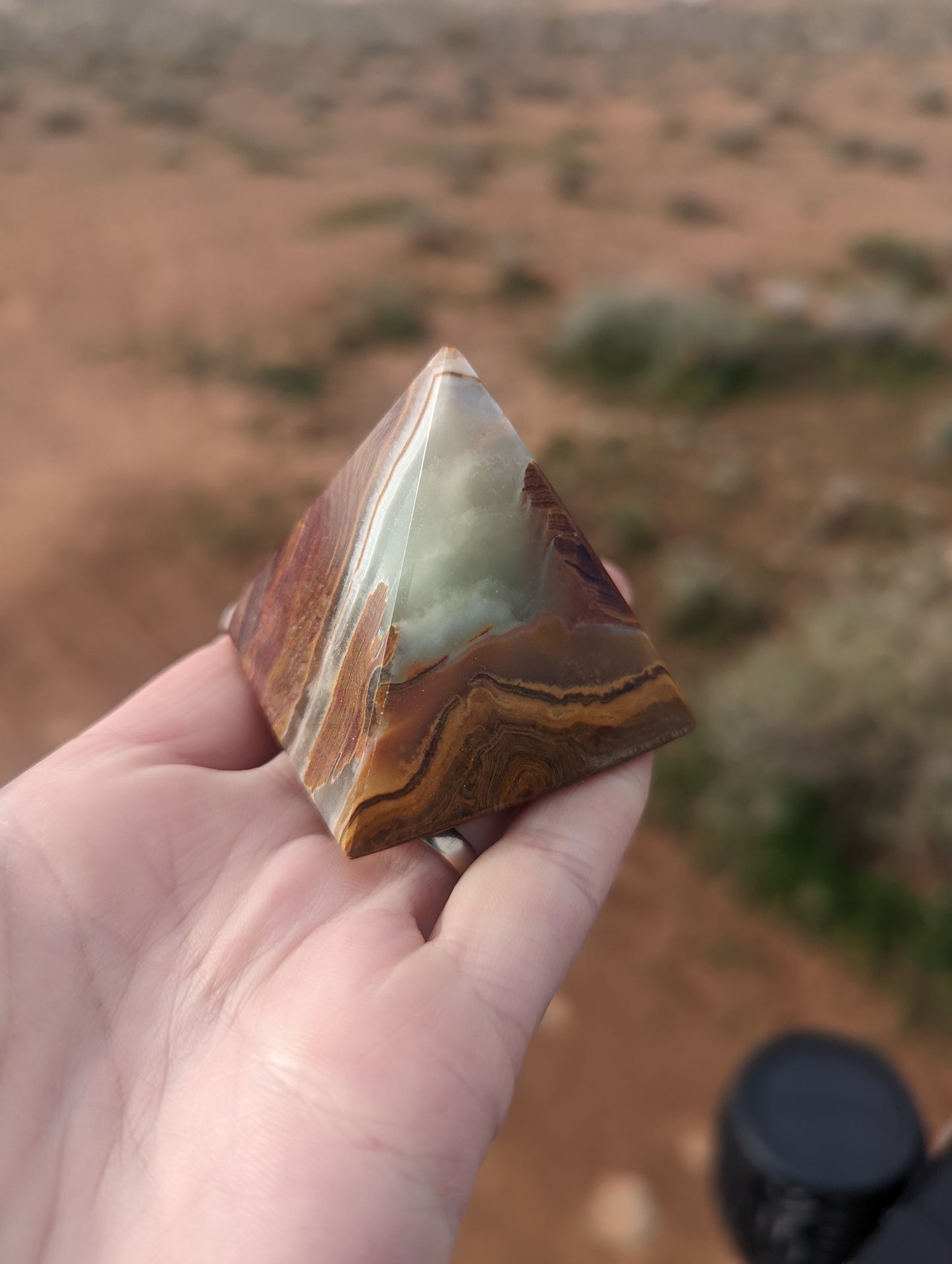 Onyx pyramid