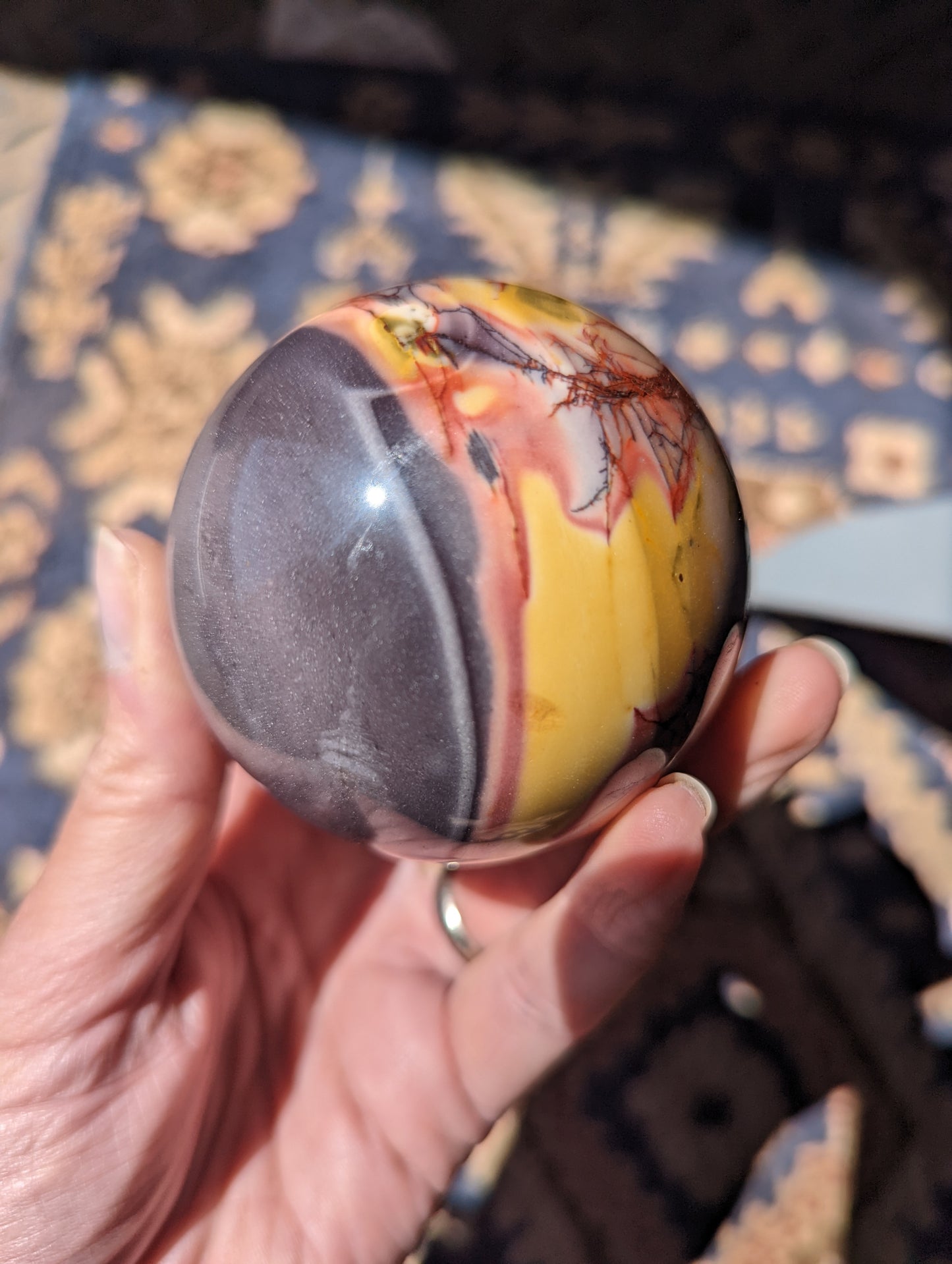 Mookaite Jasper sphere