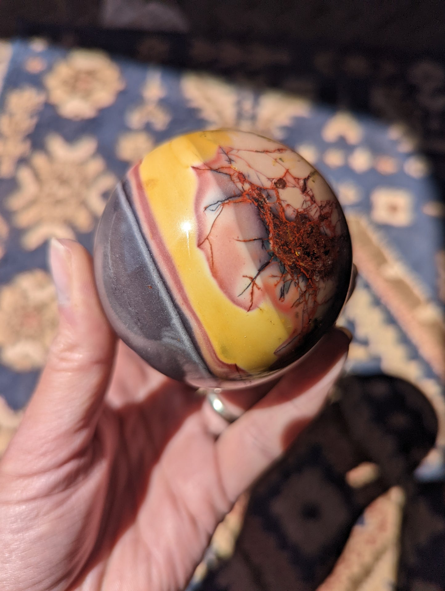 Mookaite Jasper sphere