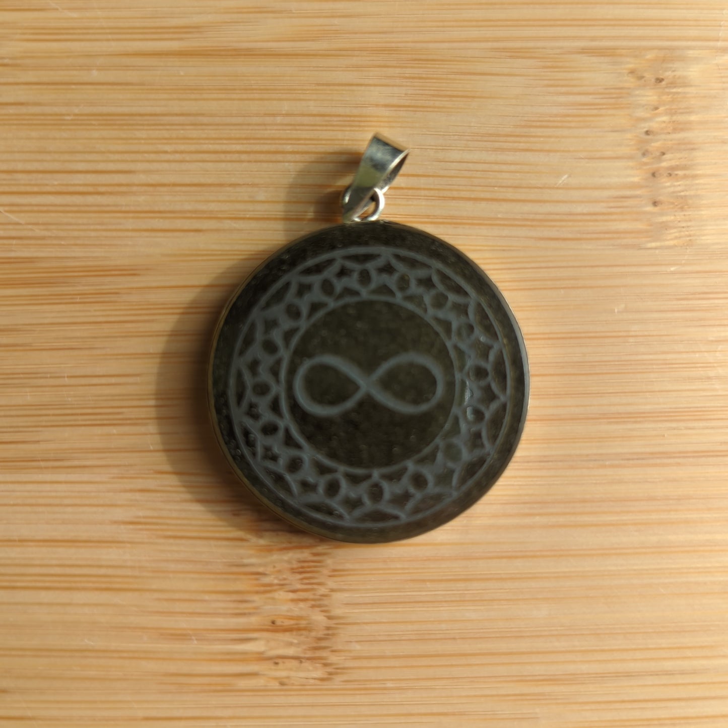 Obsidian pendants