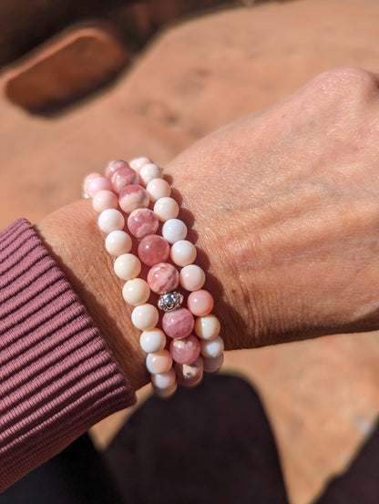Beaded crystal bracelets!
