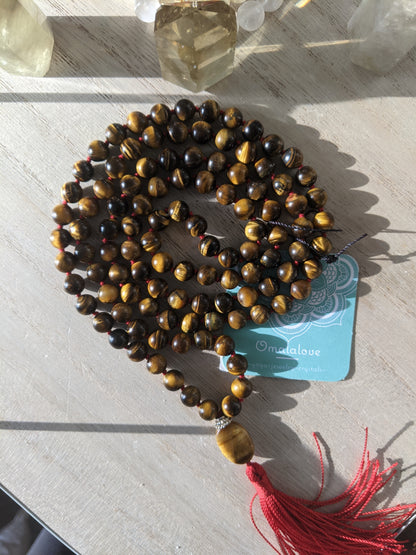 Tiger Eye 108 bead mala!