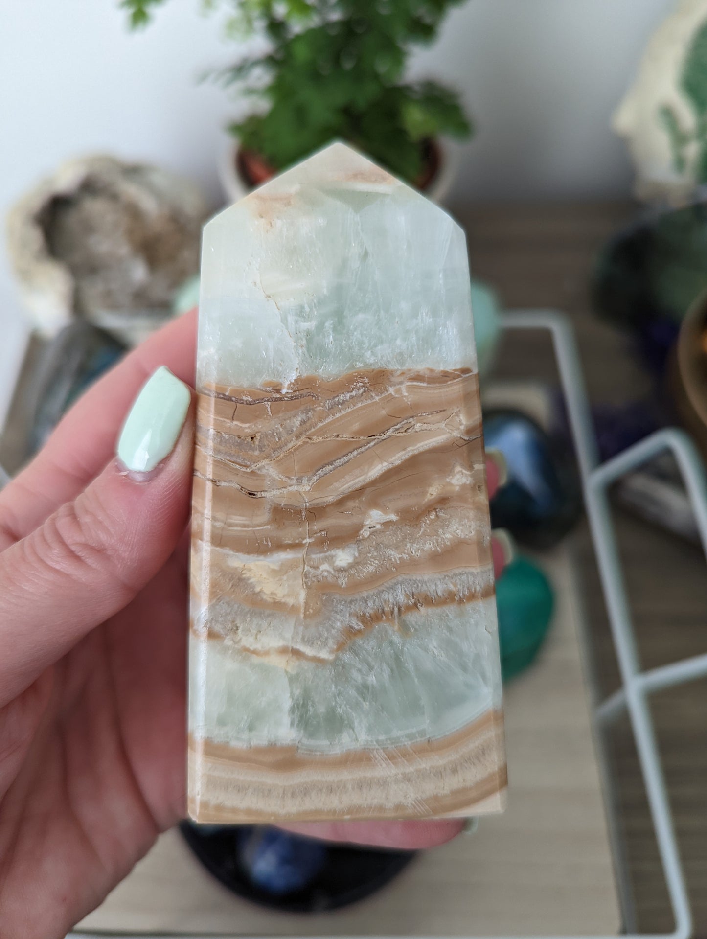 Carribean calcite tower-large