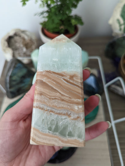 Carribean calcite tower-large
