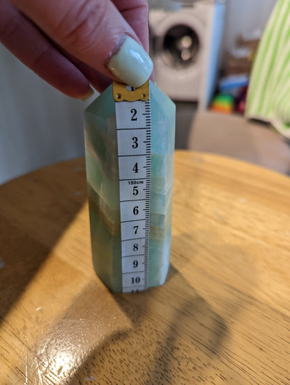 Carribean calcite obelisk