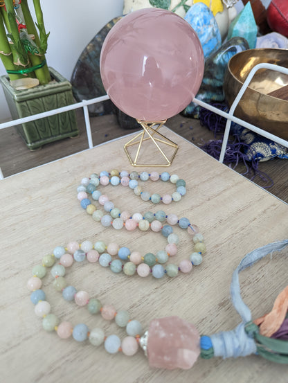 Cotton Candy Beryl mala!