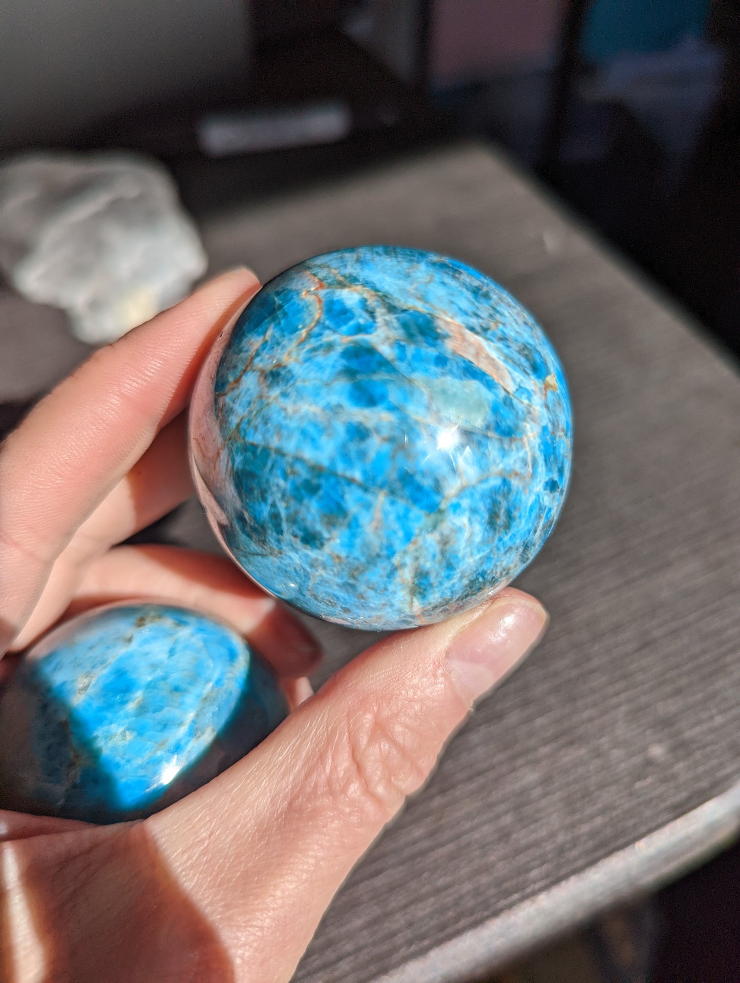 Apatite sphere