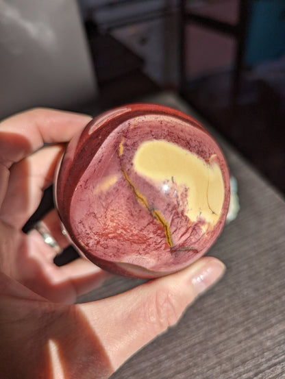 Mookaite sphere