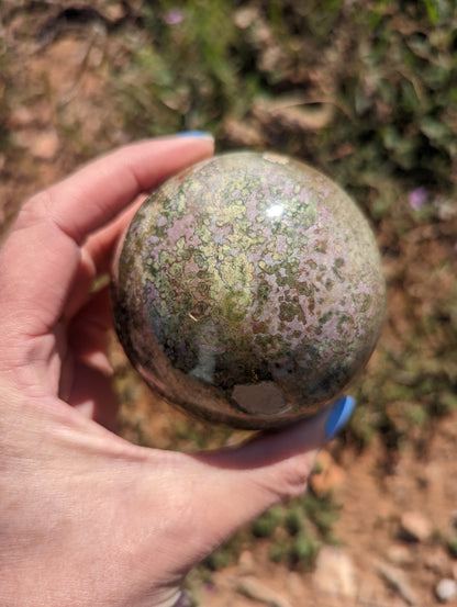 Ocean Jasper sphere