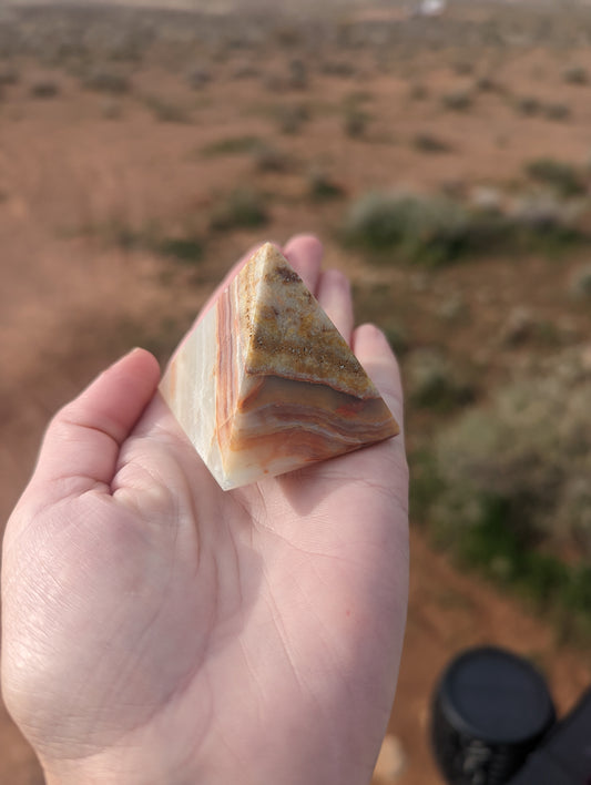 Onyx pyramid