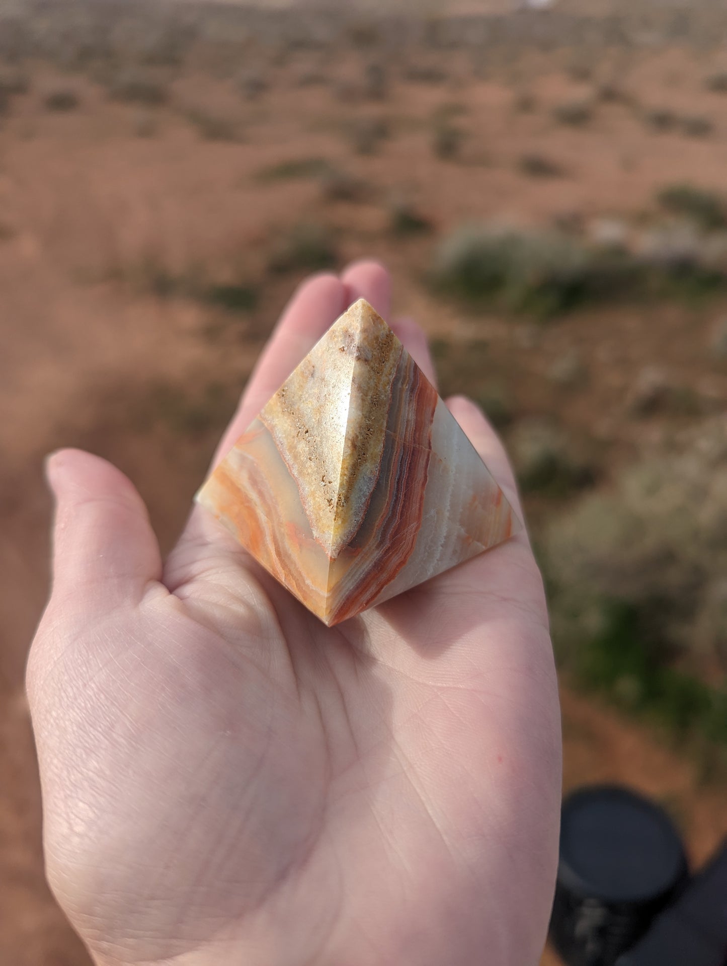 Onyx pyramid