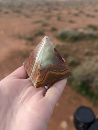 Onyx pyramid