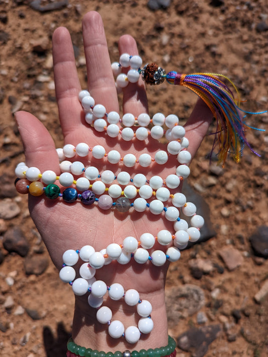 Chakra 108 bead mala!