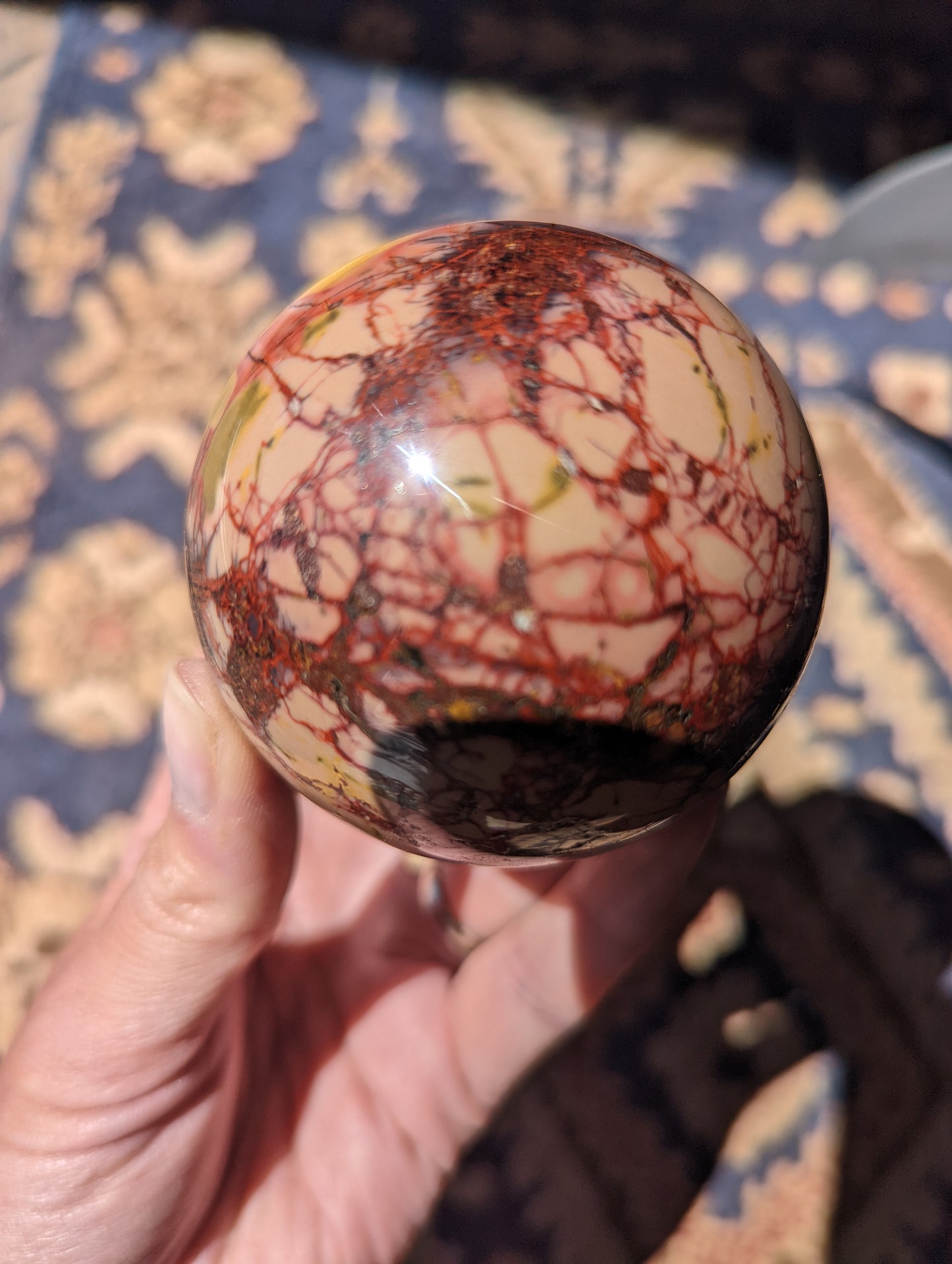Mookaite Jasper sphere
