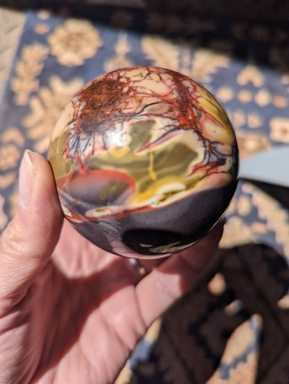 Mookaite Jasper sphere