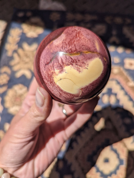Mookaite Jasper sphere